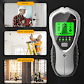 Miniatyrbillede 10 af 10: Stud Finder Metaldetektor GUL&SORT yellow&black