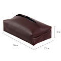 Pikkukuva 2 / 10: Tissue Box Paper Box WINE RED WINE RED Wine red