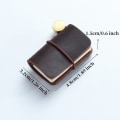 Miniatyrbillede 2 af 6: Rejsende Notebook Miniature Notebook Pocket Dagbog