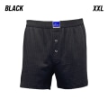 Miniatyrbilde 1 av 10: Boksershorts for menn undertøy SVART XXL black XXL