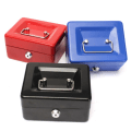 Miniatyrbilde 8 av 8: Metallkasse Sikkerhet Safe BLÅ 15CM X 12CM X 8CM BLUE 15cm x 12cm x 8cm