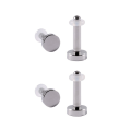Miniatyrbild 1 av 10: 4st Öronproppar Öronmätare Expander 2,4MM 2.4MM