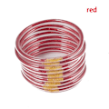 Pikkukuva 1 / 10: 9kpl/ set set silikonirannekkeet PUNAINEN PUNAINEN red