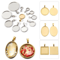 Miniatyrbillede 8 af 10: 5 stk Cabochon Base Bezel smykkefremstilling 8 8 8