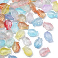 Miniatyrbillede 1 af 7: 90 stk Fisk Krystal Glasperler Glas Spacer Perler