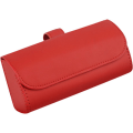 Pikkukuva 1 / 9: Auton aurinkolasien case Clip Auton aurinkolasien pidike PUNAINEN Red