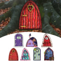 Miniatyrbilde 5 av 10: Miniatyr Fairy Elf Door Fairy Door G G G