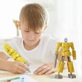 Pikkukuva 2 / 8: Robot Deformation Pen Paperigeelikynä KELTAINEN Yellow