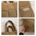 Miniatyrbillede 10 af 10: Duntaske Tote Bag SORT Black