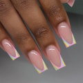 Miniatyrbild 1 av 10: Franska Fake Nails False Nail A2-01-01 A2-01-01 A2-01-01