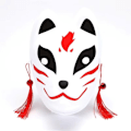 Miniatyrbild 2 av 9: Fox Masks Cat Mask TYPE E TYPE E Type E