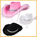Miniatyrbillede 8 af 10: Cowboyhat Cowgirlhat B B B