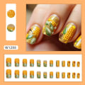 Miniatyrbilde 10 av 10: Falske Nails Fake Nials W1289 W1289 W1289