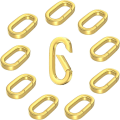 Miniatyrbilde 2 av 2: Spring Claps Connector Karabinnøkkelring Oval design