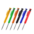 Pikkukuva 5 / 10: Carpenter Scribing Pen Professional Tools RED SET SET Red Set-Set