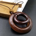 Miniatyrbillede 1 af 10: Sweater Chain Beklædningsvedhæng CIRCLE CIRCLE Circle