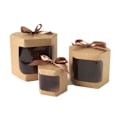 Pikkukuva 7 / 10: Karkkikakkulaatikot Pakkauspaperikassit RUSKEA 10X10X10CM Brown 10x10x10cm