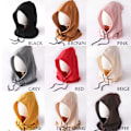 Miniatyrbild 6 av 10: Bomull Balaclava Light Thin Hood Scarf LIGHT KHAKI light khaki
