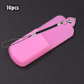 Miniatyrbillede 1 af 10: 10 Stk U Disk Opbevaring Case U Disk Cover RØD red