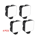 Pikkukuva 1 / 10: LED-videovalo 6500K täyttölamppu 4kpl 4kpl 4pcs
