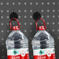 Miniatyrbillede 7 af 10: 2 Stk Pegboard Kroge Hul Pladekrog SORT Black