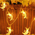 Miniatyrbillede 3 af 9: Star Moon String Lights Fairy Lights MULTICOLOR STJERNE MÅNE Multicolor Star Moon Stable-Star Moon Stable