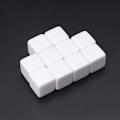 Miniatyrbilde 9 av 10: 10 stk/sett DND terning polyedrisk terning FIRKANT HJØRNE-20MM FIRKANT square corner-20mm