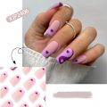 Miniatyrbillede 6 af 7: 24stk False Nails Short Square JP2330 JP2330 JP2330
