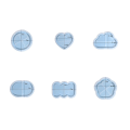 Miniatyrbilde 2 av 10: Ringbrettform Oppbevaringsbrettform 3 3 3