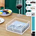 Miniatyrbillede 3 af 4: Frokostservietholder Tissue Box Papirhåndklædedispenser