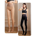 Miniatyrbilde 6 av 10: Vinterstrømpebukse Vintervarme Leggings GRÅ 300G-B 300G-B Grey 300g-B-300g-B