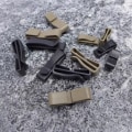 Pikkukuva 6 / 10: 3kpl Molle-nauhasolki Hihnan päätypidike ARMY GREEN 50MM Army Green 50mm