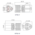 Pikkukuva 2 / 10: 2 Pari MT60 Plug Connector Plug 3,5mm Plug Connector 2Pair