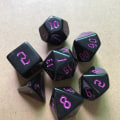 Pikkukuva 5 / 10: 7kpl/ set DND Dice Polyhedral Dice RED Red