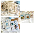 Miniatyrbillede 6 af 10: Hul præget fotoramme DIY Craft Cardstock Paper 2 2 2
