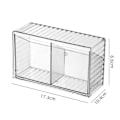 Miniatyrbillede 2 af 9: Dispenser til bomuldspindeboks FARVE 2 FARVE 2 Color 2