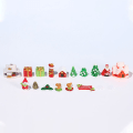 Miniatyrbillede 8 af 10: 5 STK juledekoration miniaturer ornamenter E E E