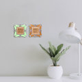 Miniatyrbillede 9 af 10: Enkelt lyskontakt Dæksel Socket Surround Frame PINK pink