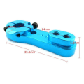 Miniatyrbillede 2 af 10: 4STK 25T Servo Vippearme RC Servo Arm Horn SORT Black