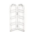 Miniatyrbillede 1 af 10: Øreringe Display Holder Øreringe Studs Display Rack transparent 2 Fan-2 Fan