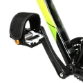 Miniatyrbild 6 av 10: Cykelpedalremmar Tåklämma SVART Black