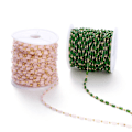 Miniatyrbillede 9 af 10: 1Meter Cube Beads Chains Bead Chain SORT black