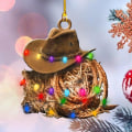 Pikkukuva 6 / 7: Hattu Saappaat Ornamentti Xmas Tree Riippuva kyltti B-3PCS B-3PCS B-3pcs