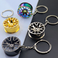 Pikkukuva 8 / 10: Wheel Tire Style Keychain Wheel Hub Key Ring MULTICOLOR Multicolor