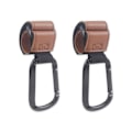 Miniatyrbilde 1 av 10: 2stk Barnevognkrok Handleveske Organizerkroker BRUN 2STK 2STK Brown 2Pcs-2Pcs