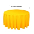 Pikkukuva 2 / 10: Pyöreä pöytäliinapäällinen PUNAINEN red