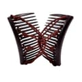Miniatyrbilde 6 av 9: Elastisk tau Pan Hårklemmer Lazy Comb MULTICOLOR MULTICOLOR