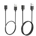 Miniatyrbillede 1 af 10: 2 STK 60/100 cm Hurtigoplader USB Kabel Dock 60/100 cm SORT HVER 60/100cm black each