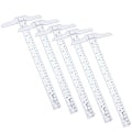Miniatyrbilde 1 av 10: T-Square-linjal Gradert T-Ruler Inch Metrisk T-Square