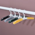 Miniatyrbilde 8 av 8: Sammenleggbar henger teleskopisk klesstativ GUL yellow